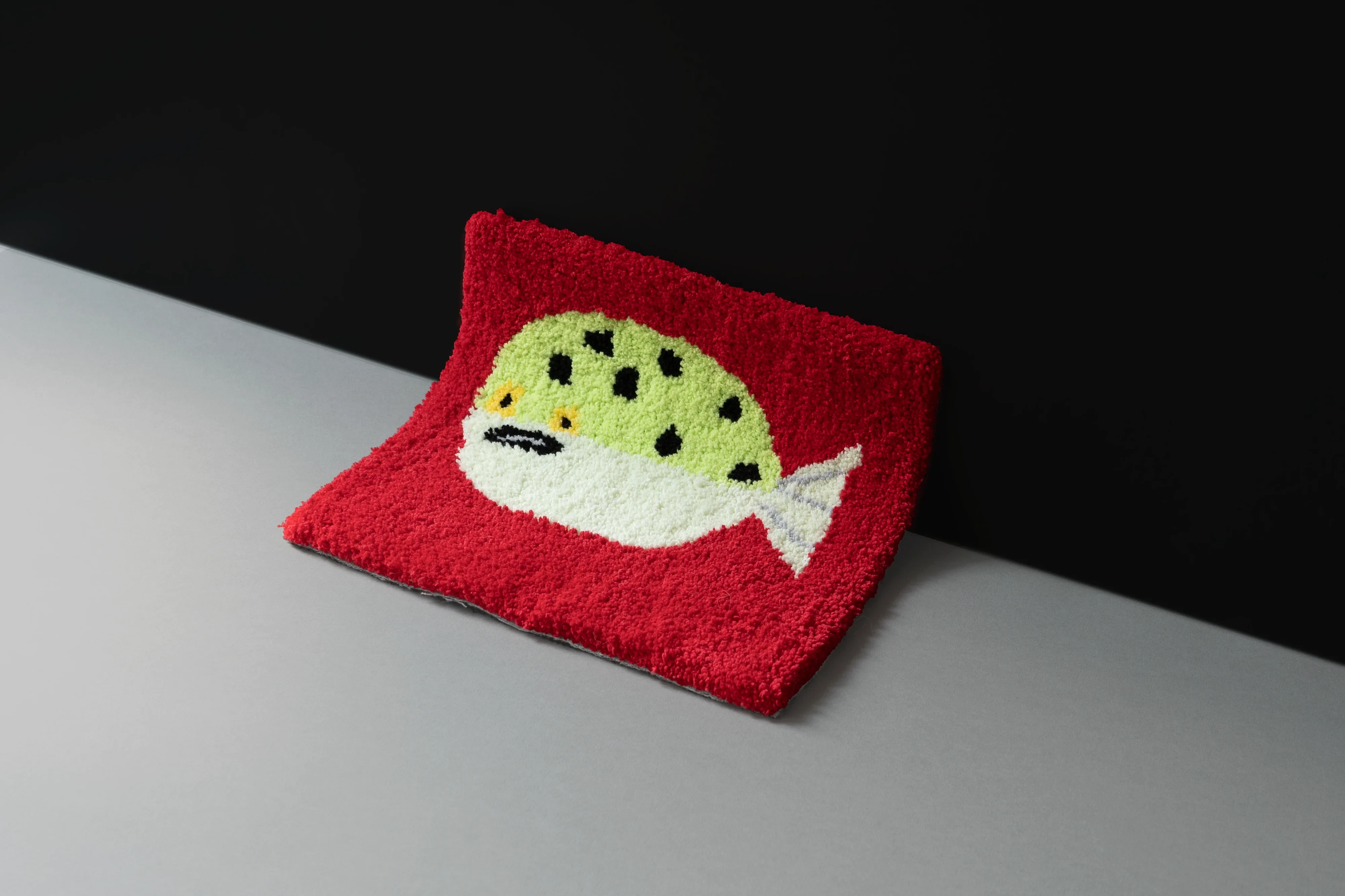 Green blowfish Mat
